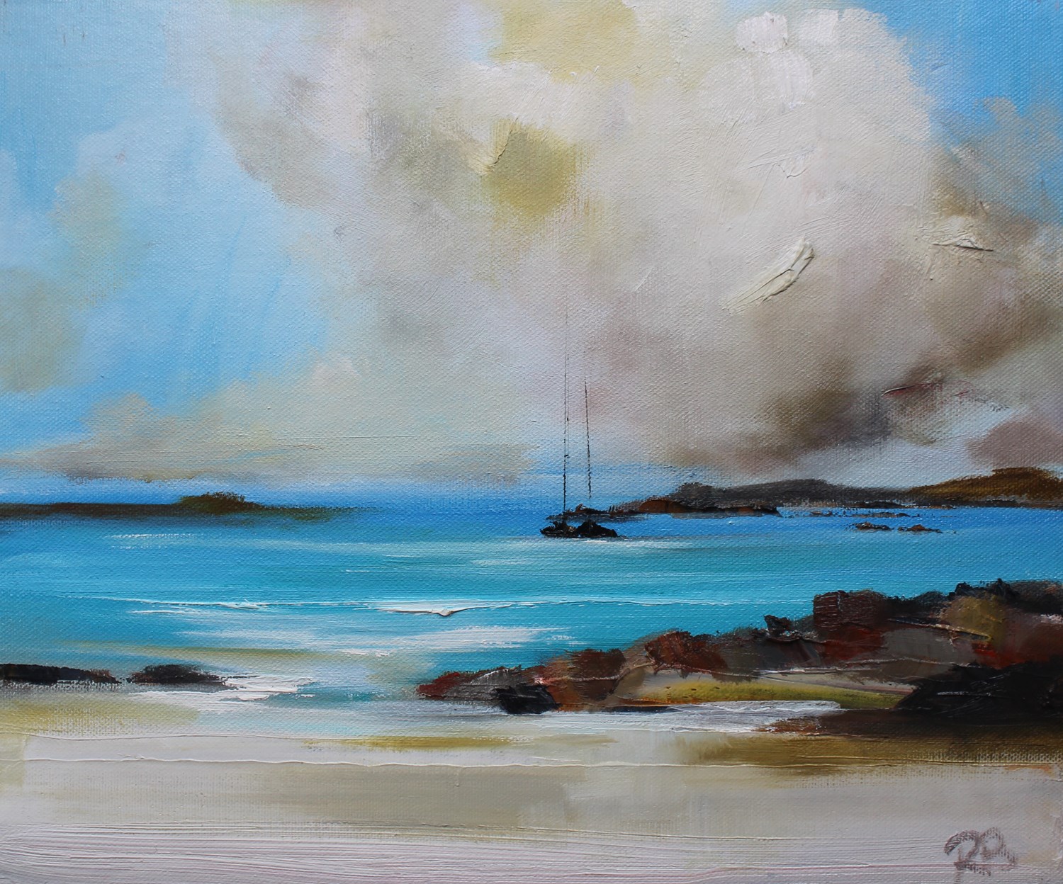 'A Billowing Cloud' by artist Rosanne Barr